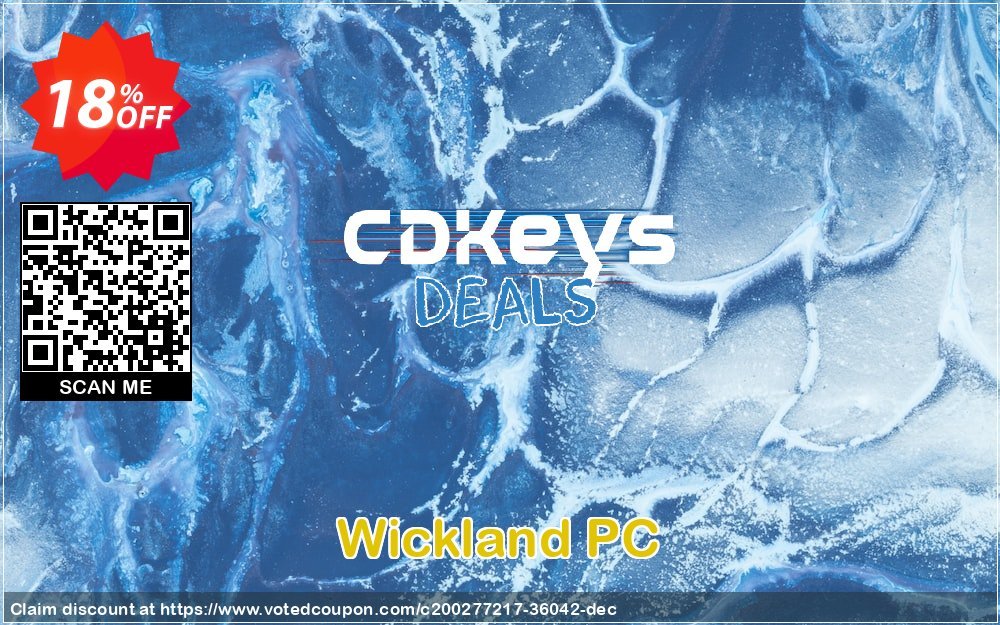 Wickland PC Coupon, discount Wickland PC Deal 2024 CDkeys. Promotion: Wickland PC Exclusive Sale offer 