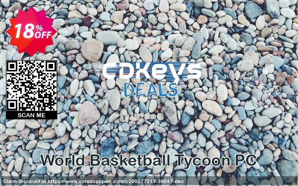 World Basketball Tycoon PC Coupon, discount World Basketball Tycoon PC Deal 2024 CDkeys. Promotion: World Basketball Tycoon PC Exclusive Sale offer 