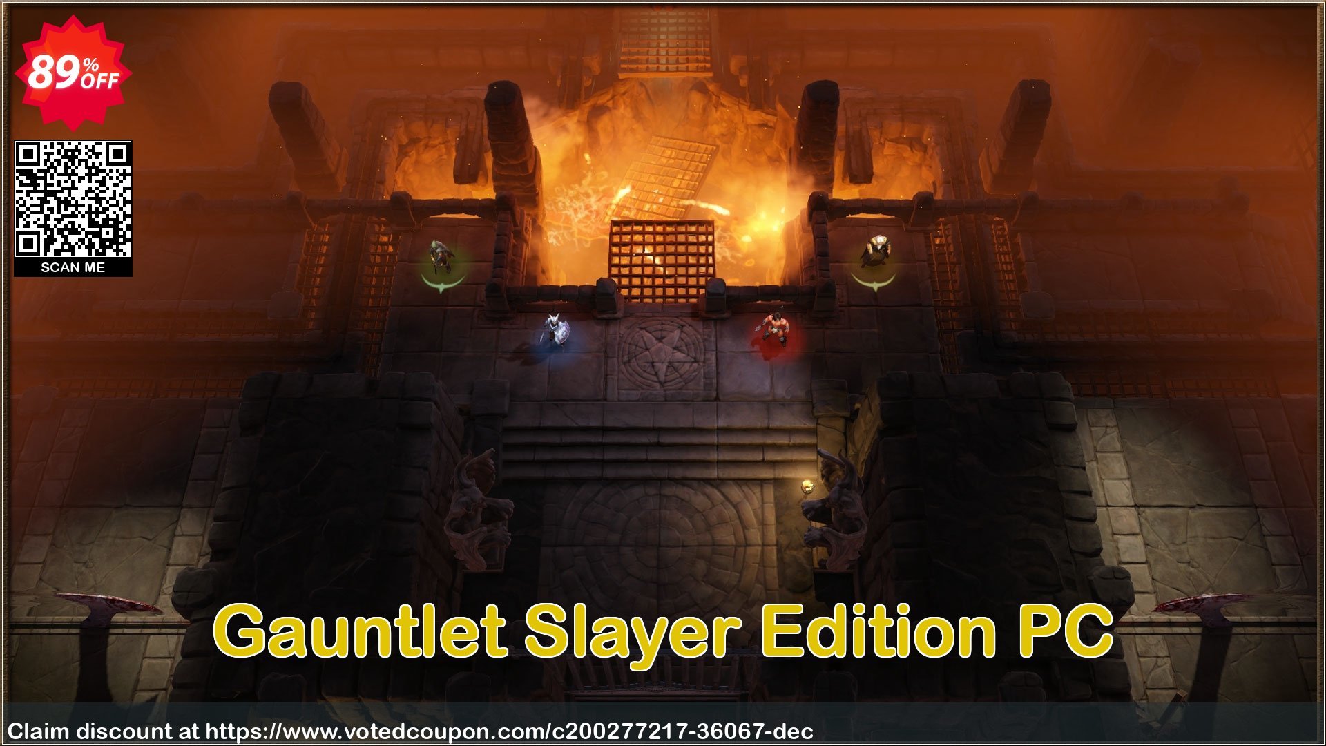 Gauntlet Slayer Edition PC Coupon, discount Gauntlet Slayer Edition PC Deal 2024 CDkeys. Promotion: Gauntlet Slayer Edition PC Exclusive Sale offer 