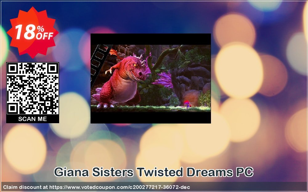 Giana Sisters Twisted Dreams PC Coupon Code Nov 2024, 18% OFF - VotedCoupon