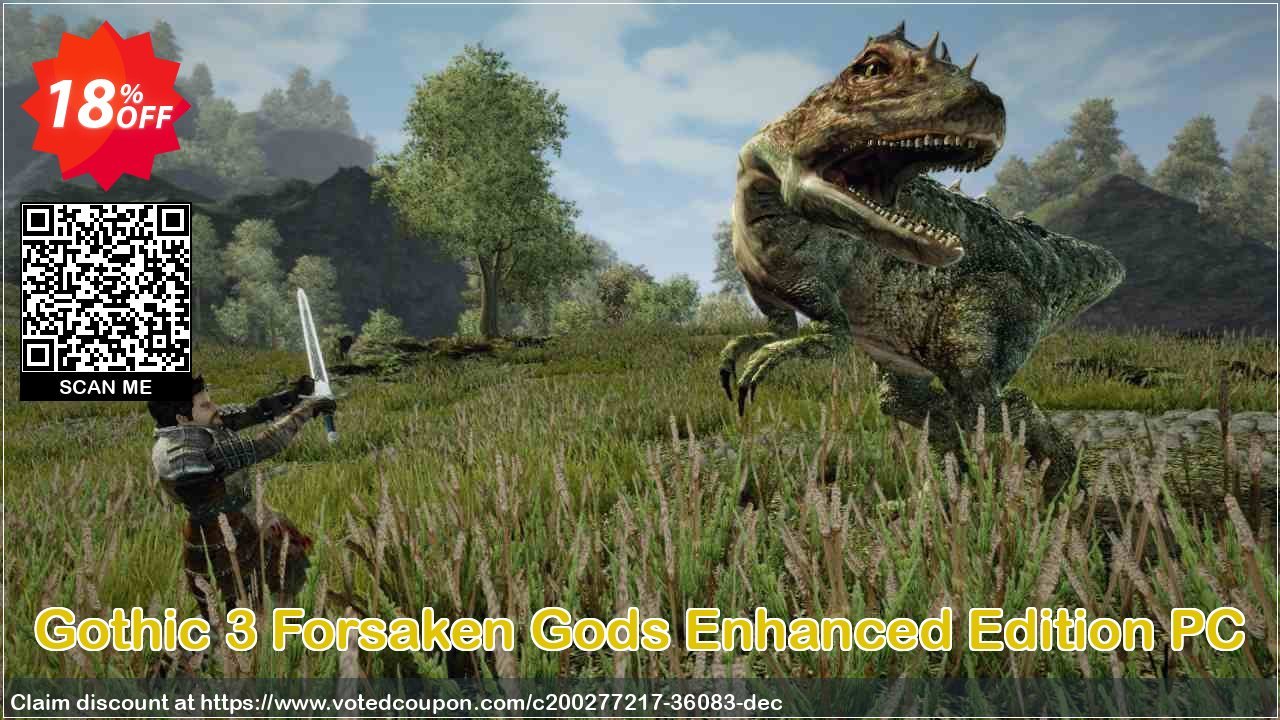 Gothic 3 Forsaken Gods Enhanced Edition PC Coupon, discount Gothic 3 Forsaken Gods Enhanced Edition PC Deal 2024 CDkeys. Promotion: Gothic 3 Forsaken Gods Enhanced Edition PC Exclusive Sale offer 