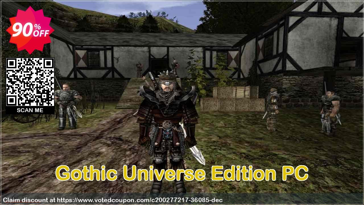 Gothic Universe Edition PC Coupon, discount Gothic Universe Edition PC Deal 2024 CDkeys. Promotion: Gothic Universe Edition PC Exclusive Sale offer 