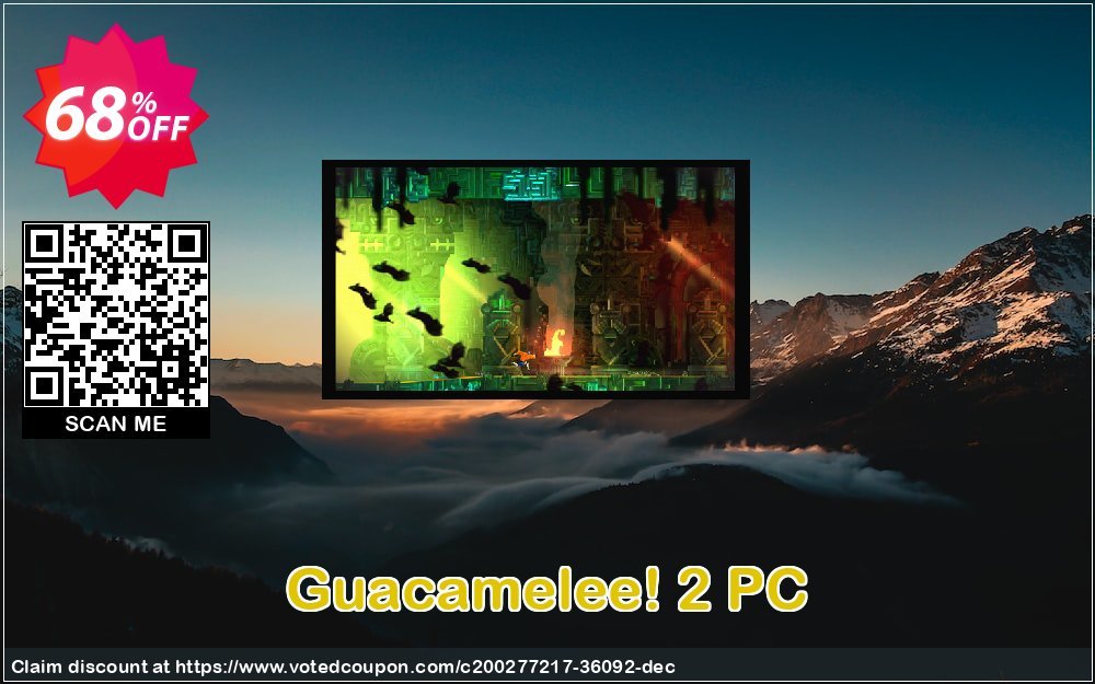 Guacamelee! 2 PC Coupon, discount Guacamelee! 2 PC Deal 2024 CDkeys. Promotion: Guacamelee! 2 PC Exclusive Sale offer 