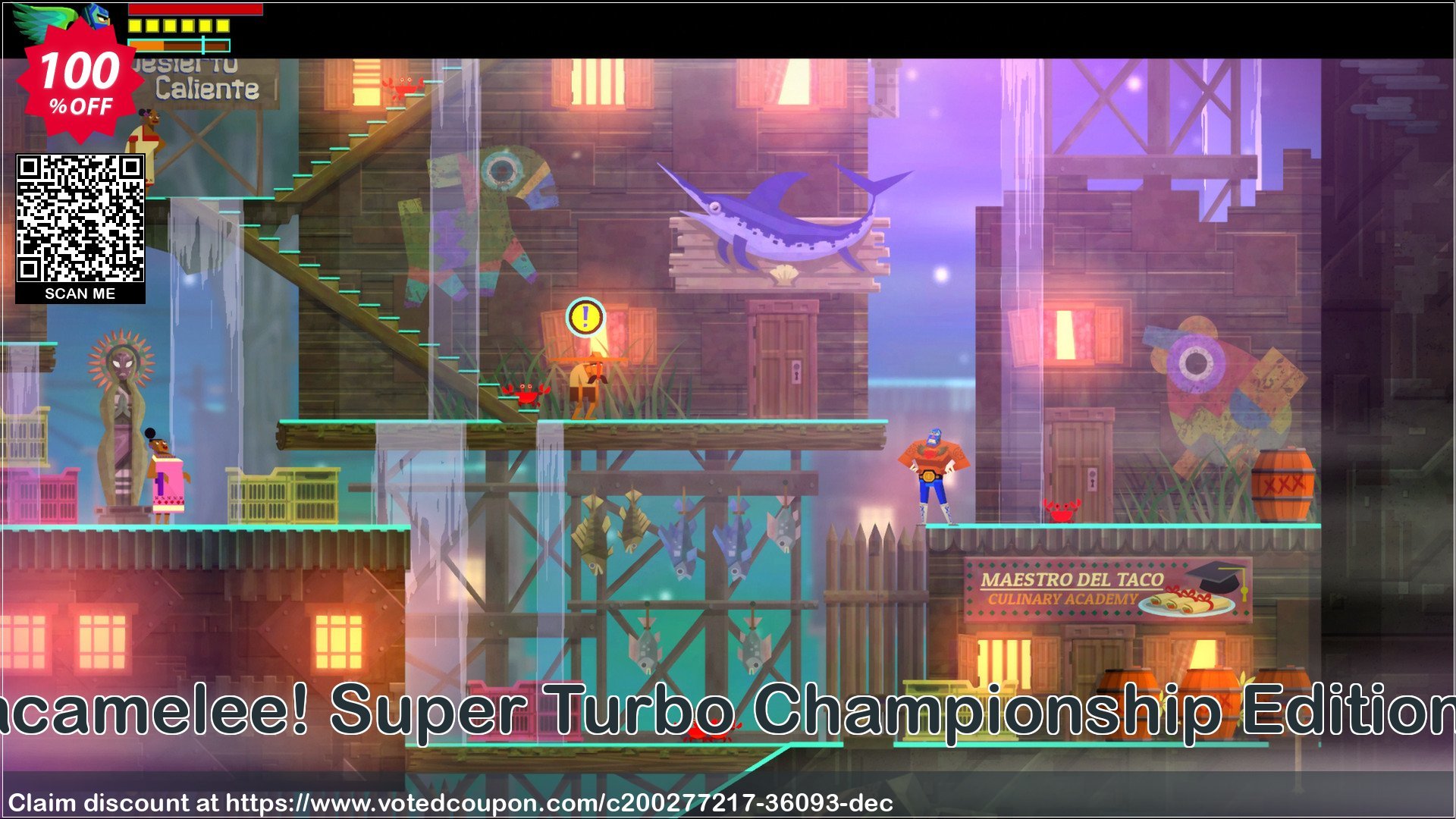 Guacamelee! Super Turbo Championship Edition PC Coupon, discount Guacamelee! Super Turbo Championship Edition PC Deal 2024 CDkeys. Promotion: Guacamelee! Super Turbo Championship Edition PC Exclusive Sale offer 