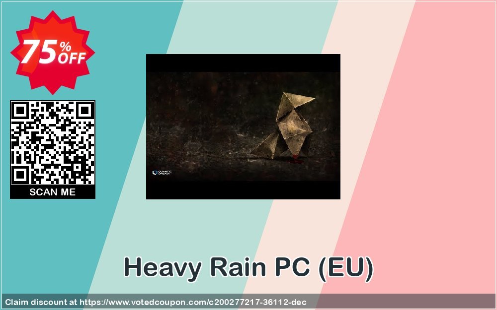 Heavy Rain PC, EU  Coupon Code Nov 2024, 75% OFF - VotedCoupon