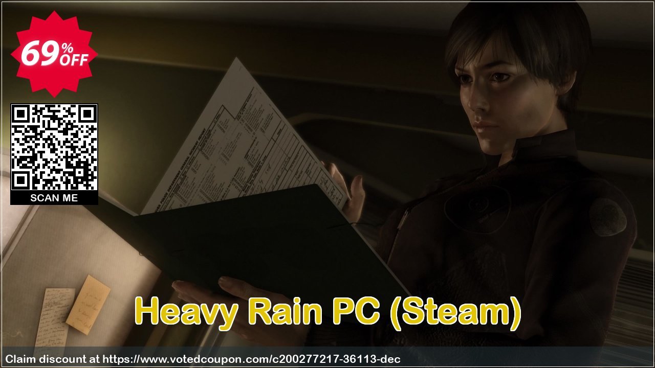 Heavy Rain PC, Steam  Coupon Code Nov 2024, 69% OFF - VotedCoupon