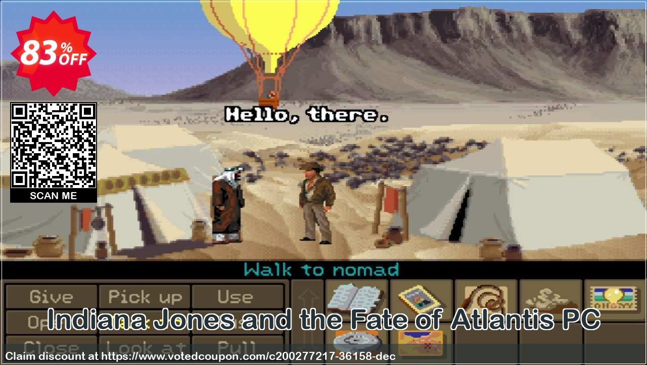 Indiana Jones and the Fate of Atlantis PC Coupon, discount Indiana Jones and the Fate of Atlantis PC Deal 2024 CDkeys. Promotion: Indiana Jones and the Fate of Atlantis PC Exclusive Sale offer 