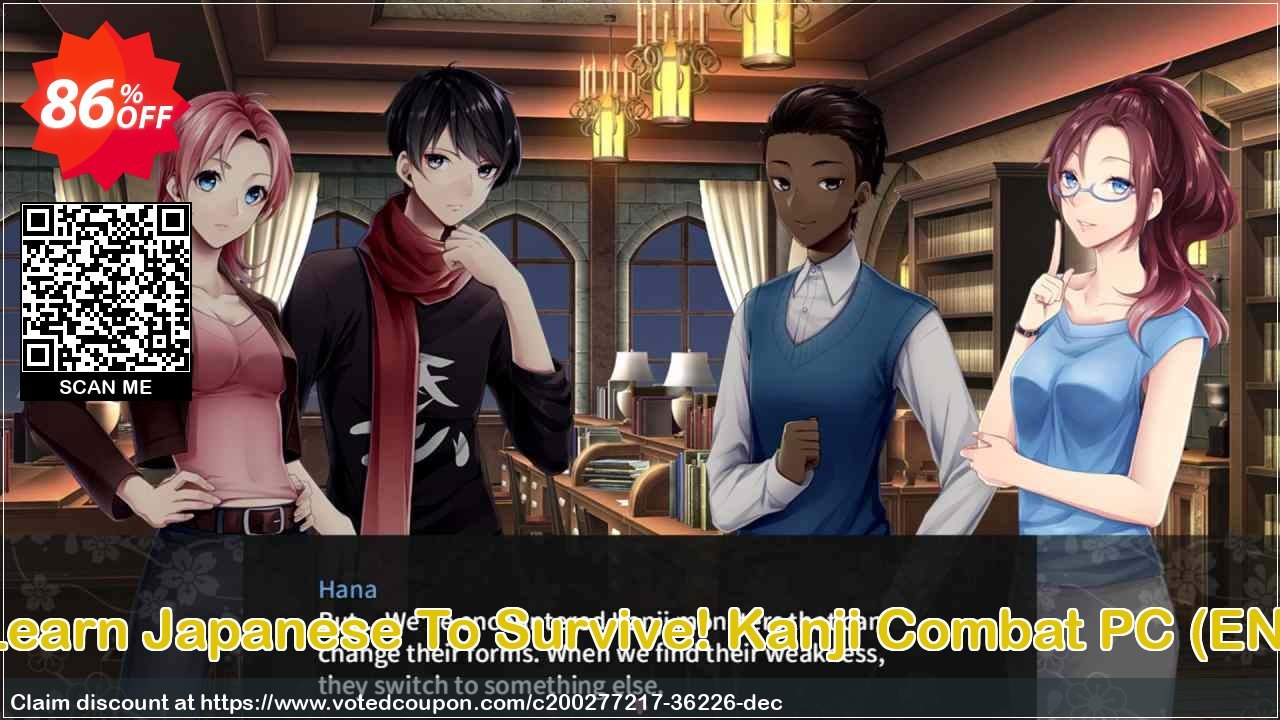 Learn Japanese To Survive! Kanji Combat PC, EN  Coupon, discount Learn Japanese To Survive! Kanji Combat PC (EN) Deal 2024 CDkeys. Promotion: Learn Japanese To Survive! Kanji Combat PC (EN) Exclusive Sale offer 