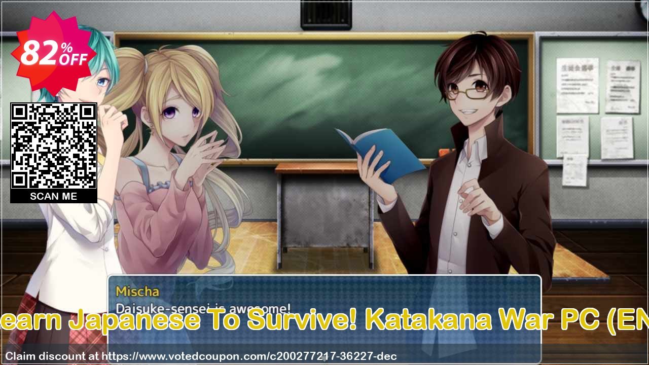 Learn Japanese To Survive! Katakana War PC, EN  Coupon, discount Learn Japanese To Survive! Katakana War PC (EN) Deal 2024 CDkeys. Promotion: Learn Japanese To Survive! Katakana War PC (EN) Exclusive Sale offer 