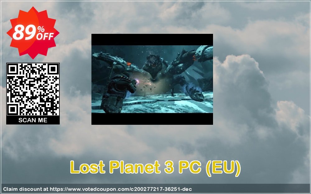 Lost Planet 3 PC, EU  Coupon, discount Lost Planet 3 PC (EU) Deal 2024 CDkeys. Promotion: Lost Planet 3 PC (EU) Exclusive Sale offer 