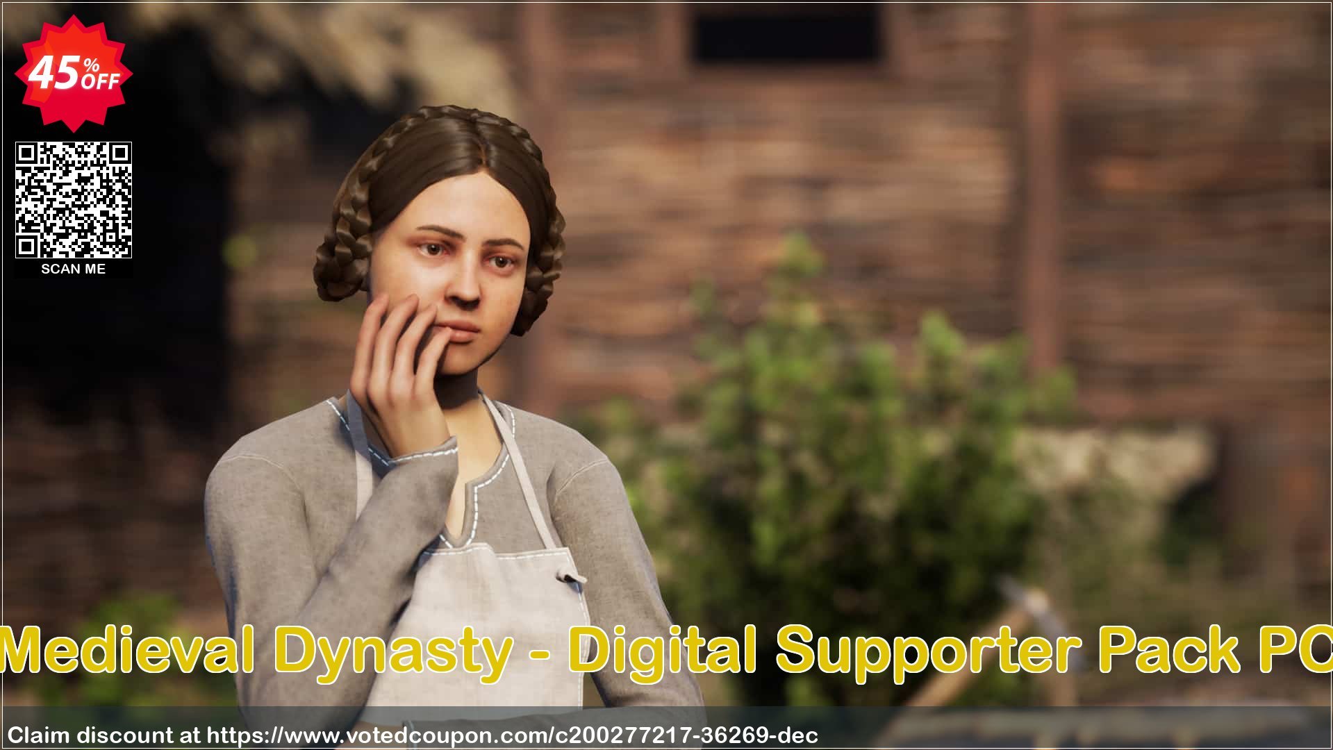 Medieval Dynasty - Digital Supporter Pack PC Coupon, discount Medieval Dynasty - Digital Supporter Pack PC Deal 2025 CDkeys. Promotion: Medieval Dynasty - Digital Supporter Pack PC Exclusive Sale offer 