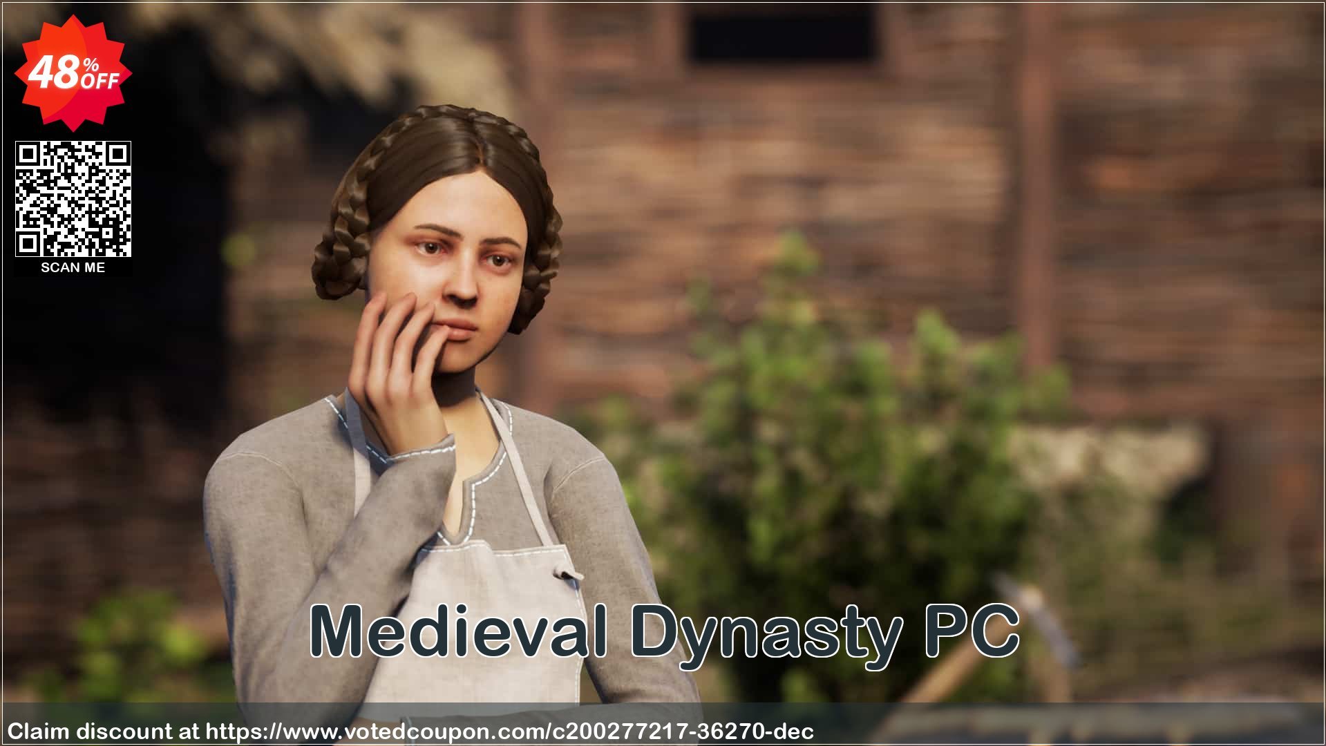 Medieval Dynasty PC Coupon, discount Medieval Dynasty PC Deal 2025 CDkeys. Promotion: Medieval Dynasty PC Exclusive Sale offer 