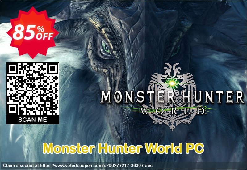 Monster Hunter World PC Coupon Code Jun 2024, 85% OFF - VotedCoupon