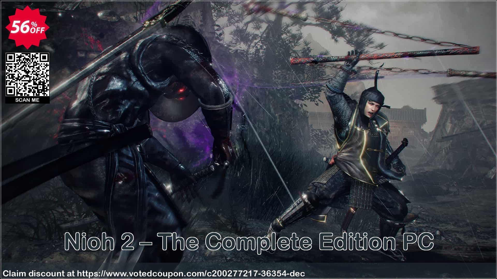 Nioh 2 – The Complete Edition PC Coupon Code Nov 2024, 56% OFF - VotedCoupon