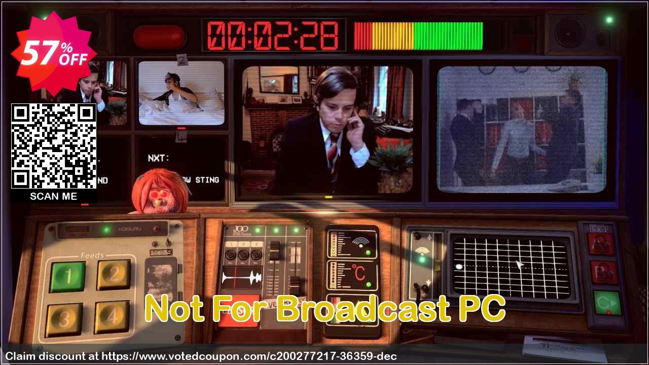 Not For Broadcast PC Coupon Code Nov 2024, 57% OFF - VotedCoupon