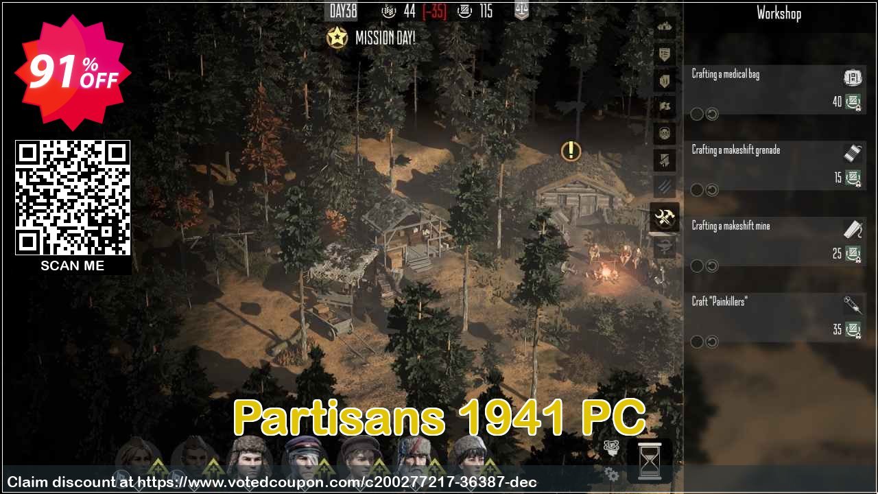 Partisans 1941 PC Coupon, discount Partisans 1941 PC Deal 2024 CDkeys. Promotion: Partisans 1941 PC Exclusive Sale offer 