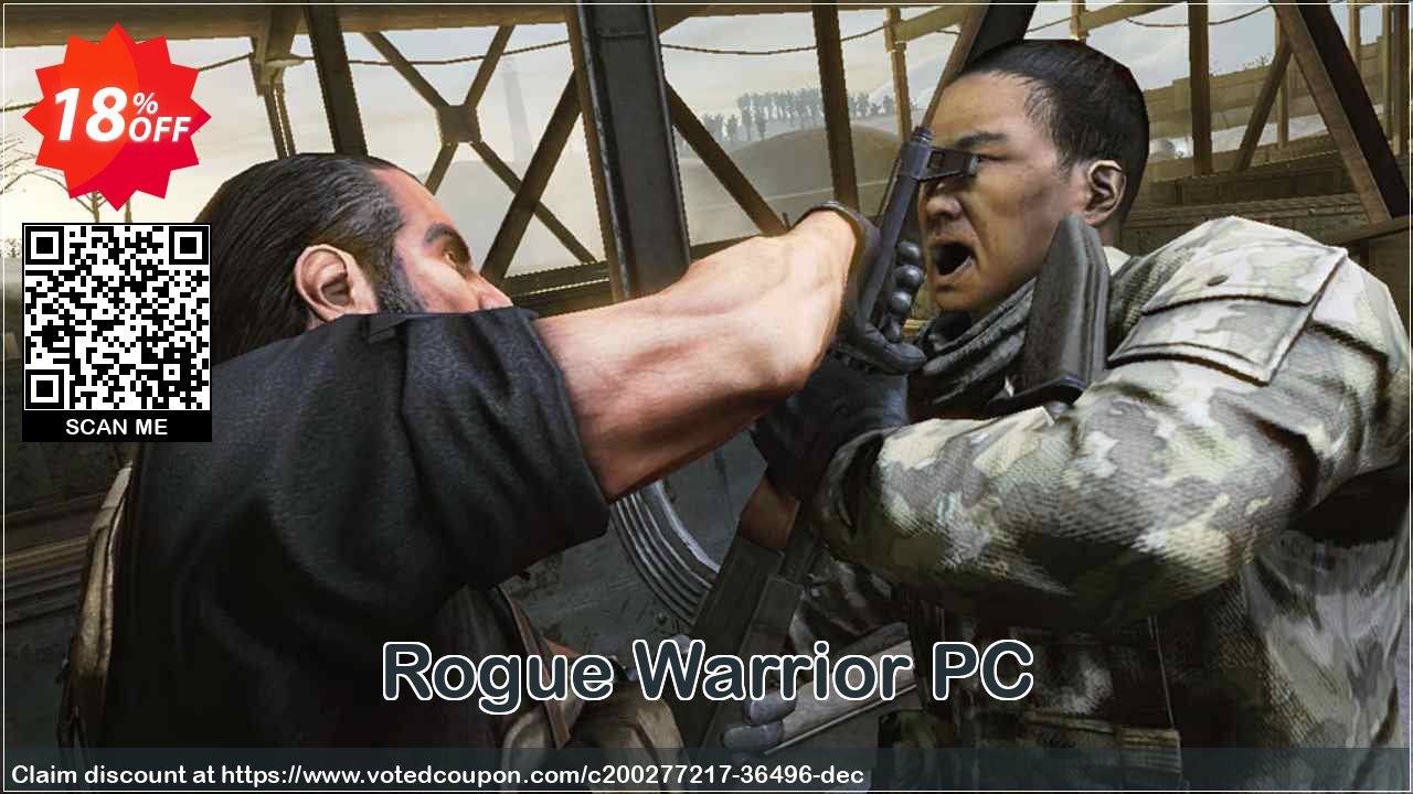 Rogue Warrior PC Coupon, discount Rogue Warrior PC Deal 2025 CDkeys. Promotion: Rogue Warrior PC Exclusive Sale offer 