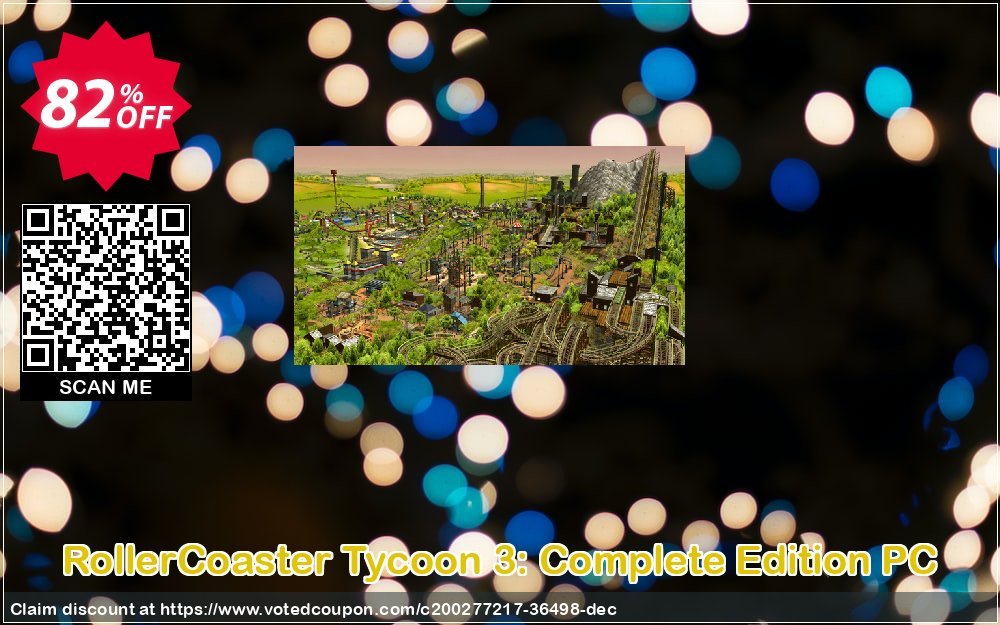 RollerCoaster Tycoon 3: Complete Edition PC Coupon, discount RollerCoaster Tycoon 3: Complete Edition PC Deal 2024 CDkeys. Promotion: RollerCoaster Tycoon 3: Complete Edition PC Exclusive Sale offer 