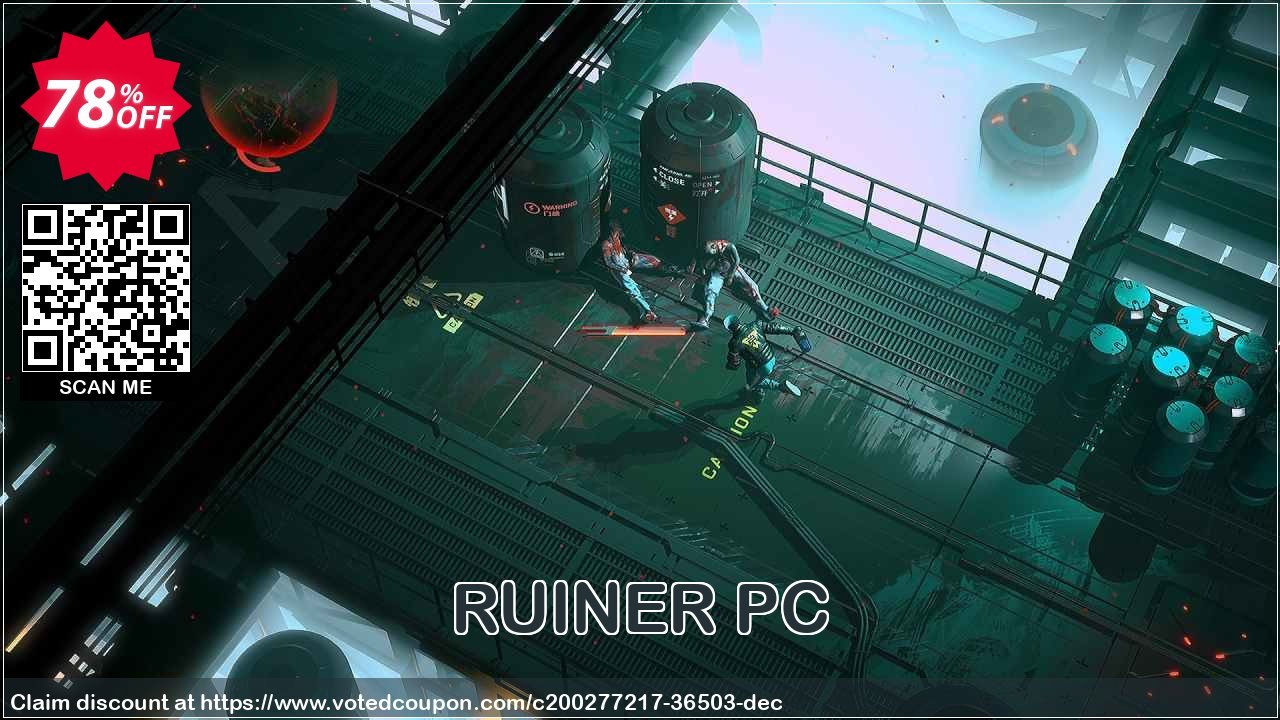 RUINER PC Coupon, discount RUINER PC Deal 2024 CDkeys. Promotion: RUINER PC Exclusive Sale offer 