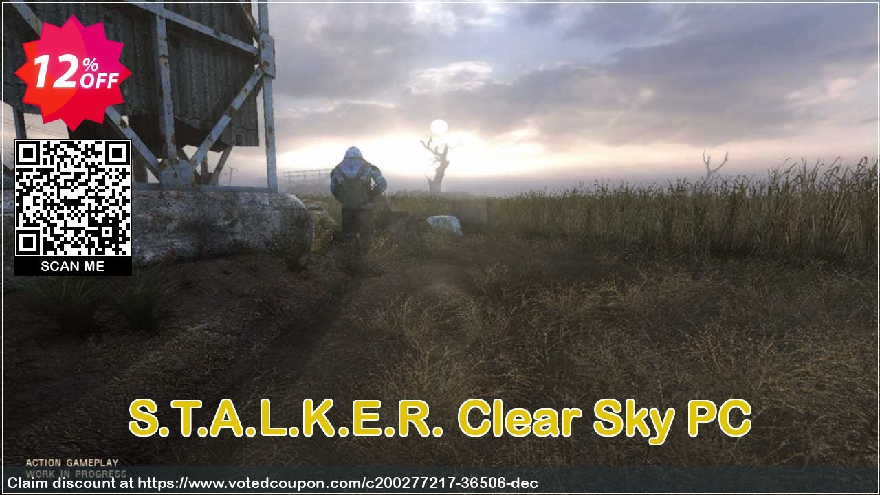 S.T.A.L.K.E.R. Clear Sky PC Coupon, discount S.T.A.L.K.E.R. Clear Sky PC Deal 2024 CDkeys. Promotion: S.T.A.L.K.E.R. Clear Sky PC Exclusive Sale offer 