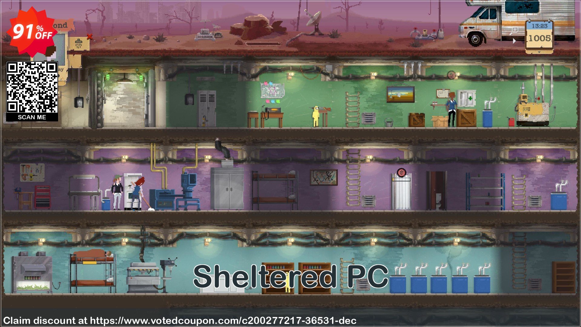 Sheltered PC Coupon, discount Sheltered PC Deal 2024 CDkeys. Promotion: Sheltered PC Exclusive Sale offer 