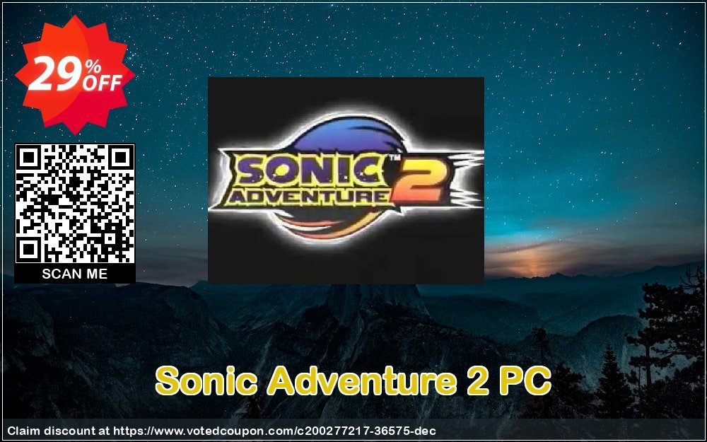 Sonic Adventure 2 PC Coupon, discount Sonic Adventure 2 PC Deal 2024 CDkeys. Promotion: Sonic Adventure 2 PC Exclusive Sale offer 