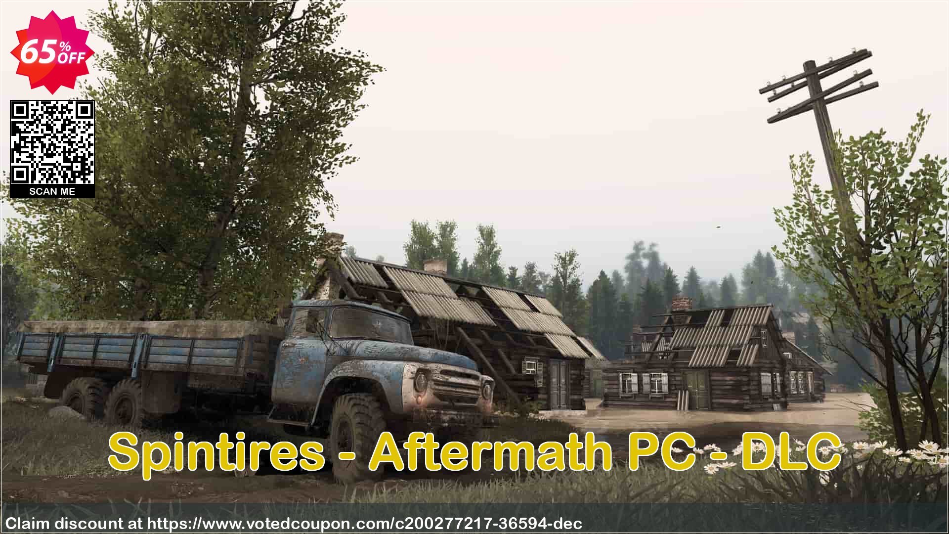 Spintires - Aftermath PC - DLC Coupon Code Nov 2024, 65% OFF - VotedCoupon