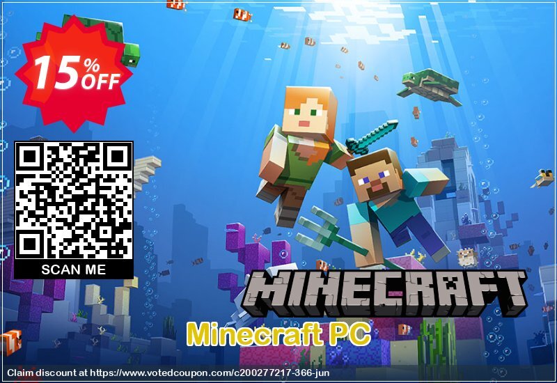 Minecraft PC Coupon Code Jul 2024, 15% OFF - VotedCoupon