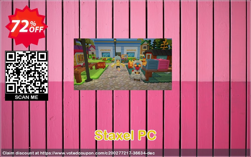 Staxel PC Coupon, discount Staxel PC Deal 2024 CDkeys. Promotion: Staxel PC Exclusive Sale offer 