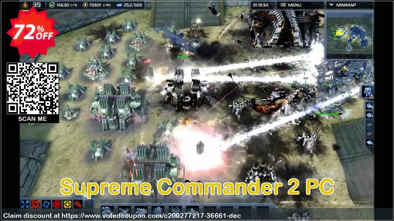 Supreme Commander 2 PC Coupon, discount Supreme Commander 2 PC Deal 2024 CDkeys. Promotion: Supreme Commander 2 PC Exclusive Sale offer 