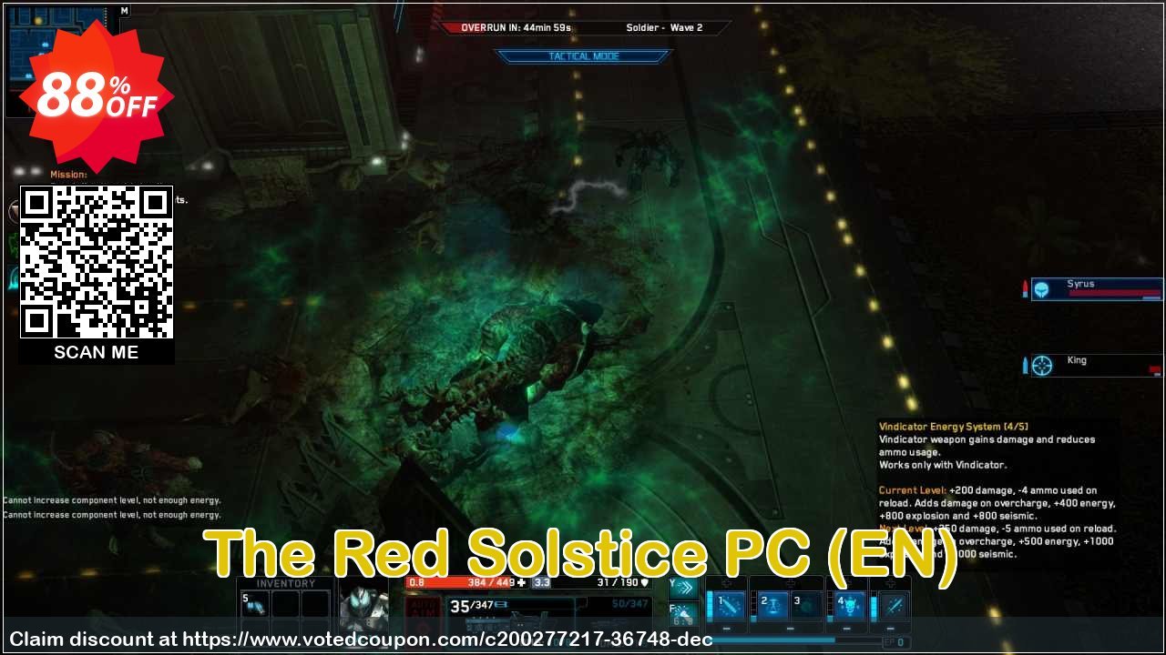 The Red Solstice PC, EN  Coupon, discount The Red Solstice PC (EN) Deal 2024 CDkeys. Promotion: The Red Solstice PC (EN) Exclusive Sale offer 