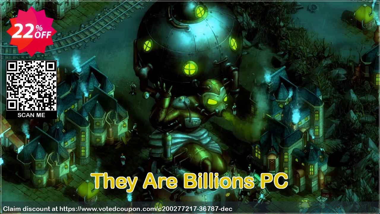 They Are Billions PC Coupon, discount They Are Billions PC Deal 2024 CDkeys. Promotion: They Are Billions PC Exclusive Sale offer 