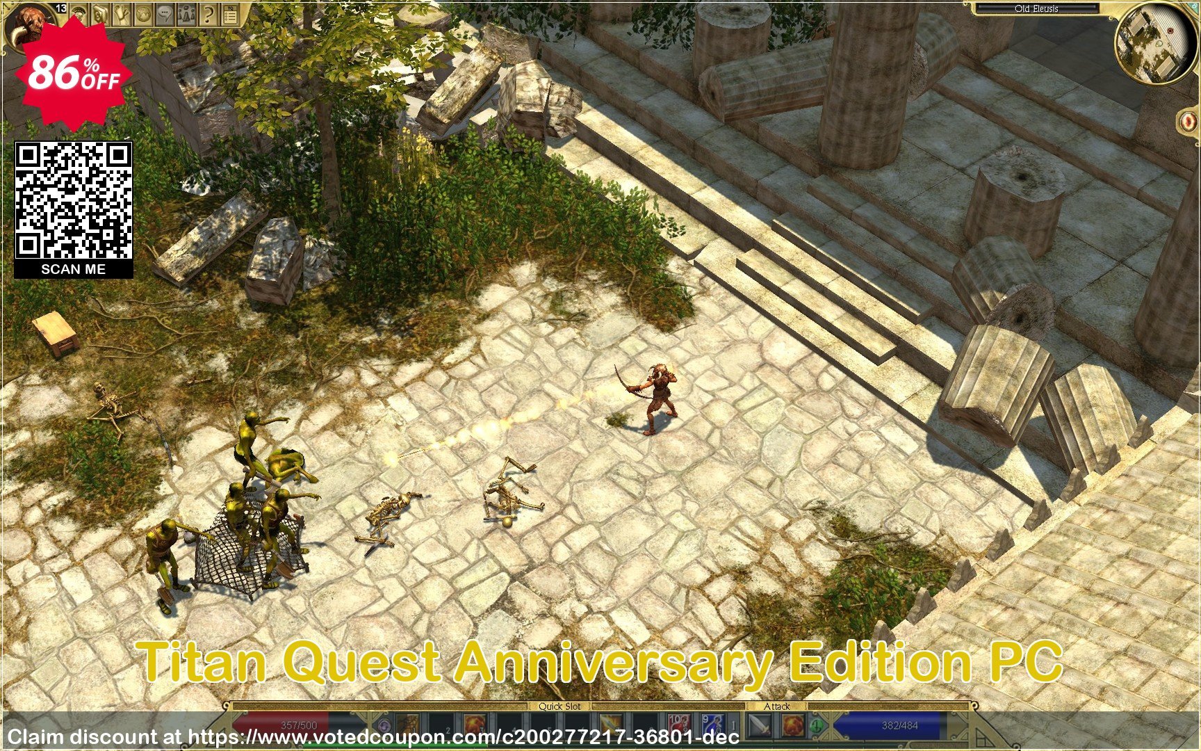 Titan Quest Anniversary Edition PC Coupon, discount Titan Quest Anniversary Edition PC Deal 2024 CDkeys. Promotion: Titan Quest Anniversary Edition PC Exclusive Sale offer 