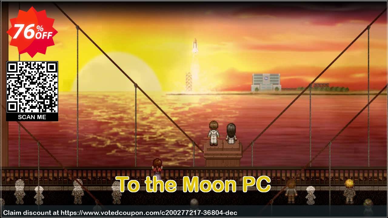 To the Moon PC Coupon, discount To the Moon PC Deal 2024 CDkeys. Promotion: To the Moon PC Exclusive Sale offer 