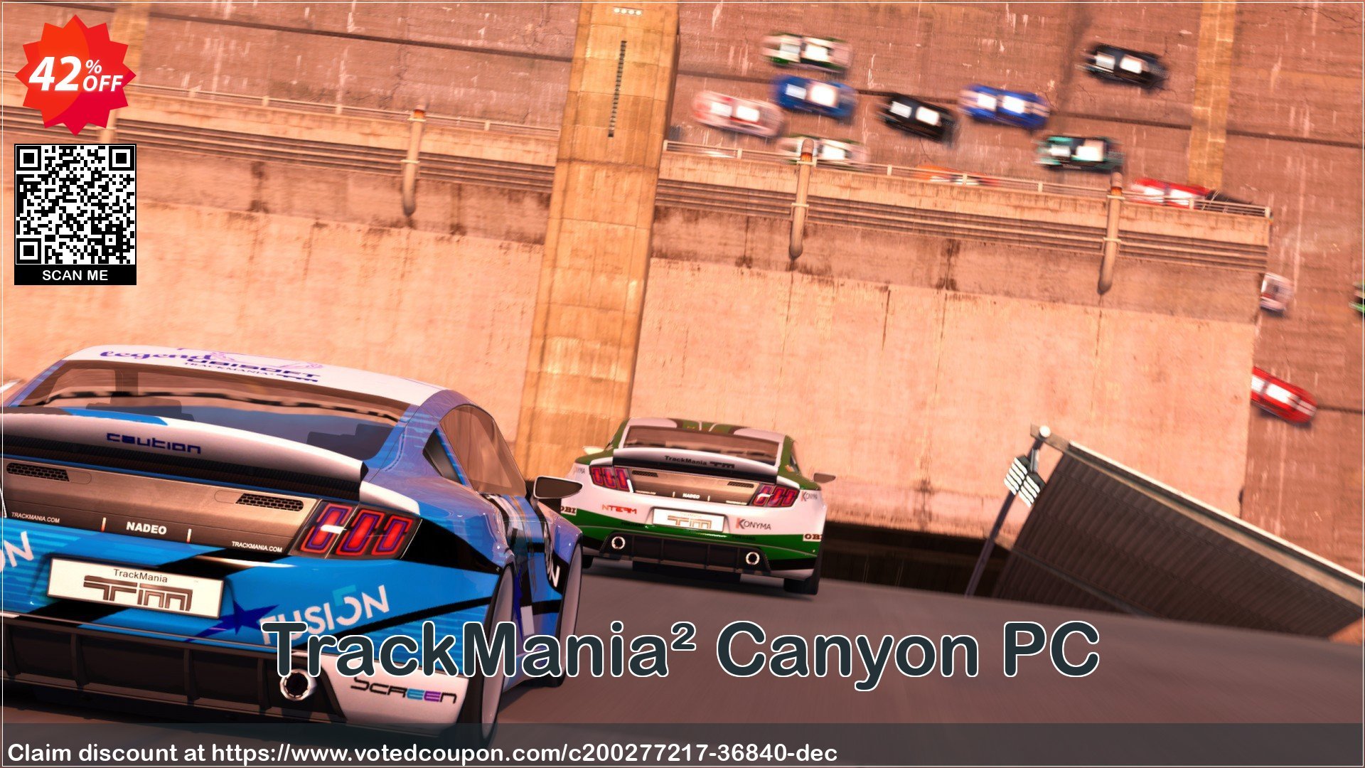 TrackMania² Canyon PC Coupon, discount TrackMania² Canyon PC Deal 2024 CDkeys. Promotion: TrackMania² Canyon PC Exclusive Sale offer 