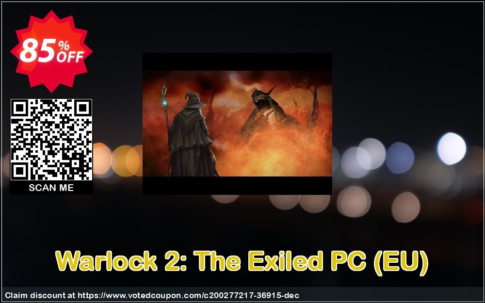 Warlock 2: The Exiled PC, EU  Coupon, discount Warlock 2: The Exiled PC (EU) Deal 2024 CDkeys. Promotion: Warlock 2: The Exiled PC (EU) Exclusive Sale offer 