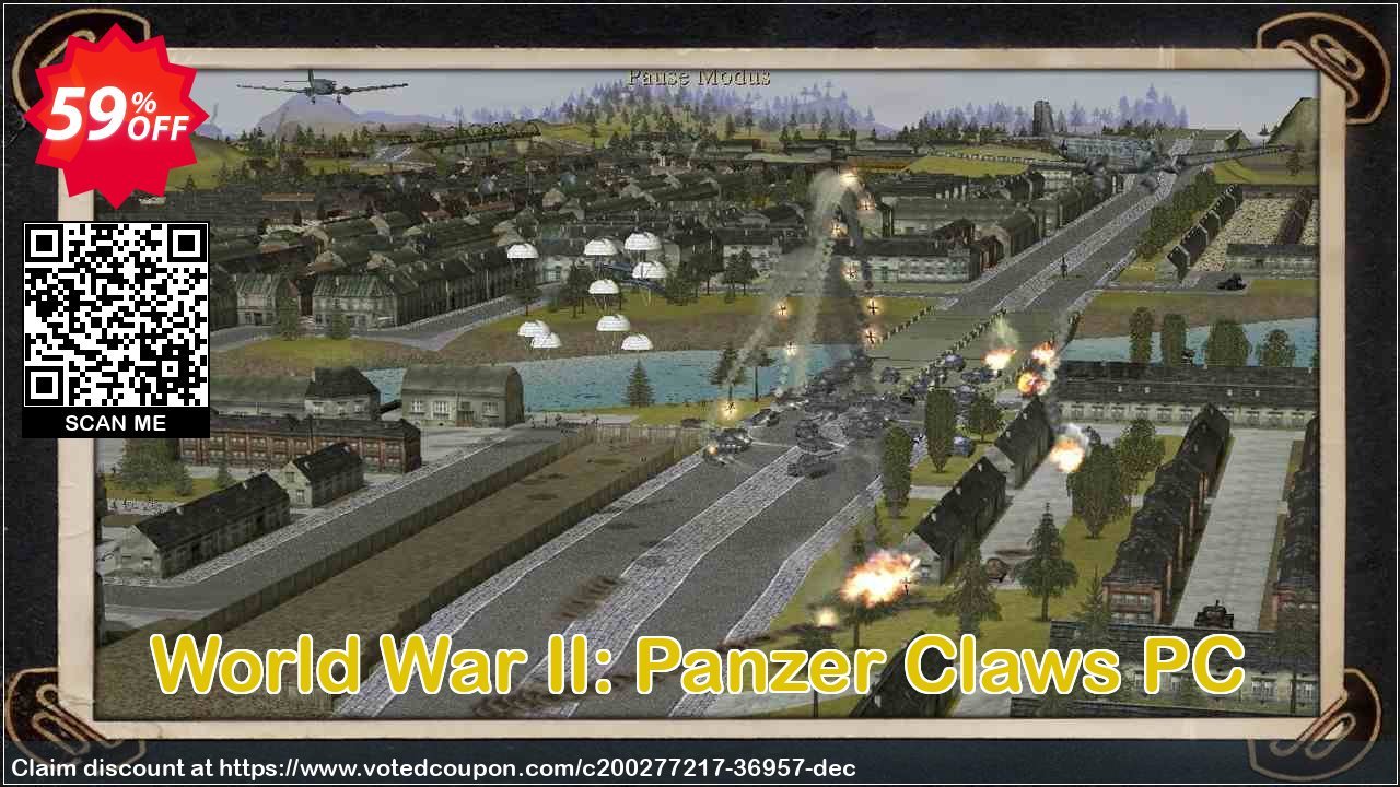 World War II: Panzer Claws PC Coupon, discount World War II: Panzer Claws PC Deal 2024 CDkeys. Promotion: World War II: Panzer Claws PC Exclusive Sale offer 