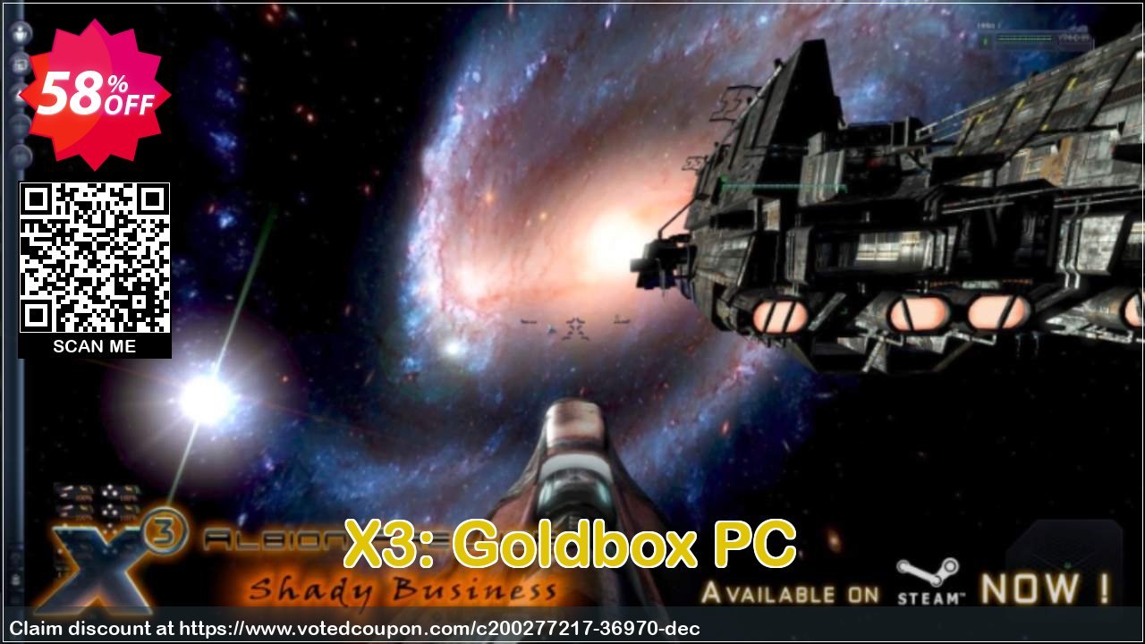 X3: Goldbox PC Coupon, discount X3: Goldbox PC Deal 2024 CDkeys. Promotion: X3: Goldbox PC Exclusive Sale offer 