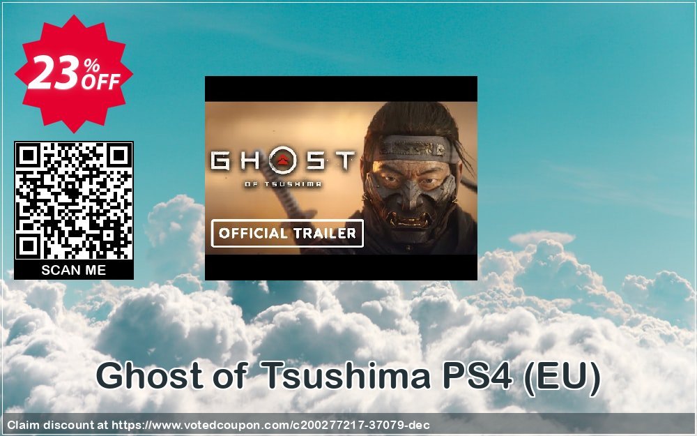 Ghost of Tsushima PS4, EU  Coupon, discount Ghost of Tsushima PS4 (EU) Deal 2024 CDkeys. Promotion: Ghost of Tsushima PS4 (EU) Exclusive Sale offer 