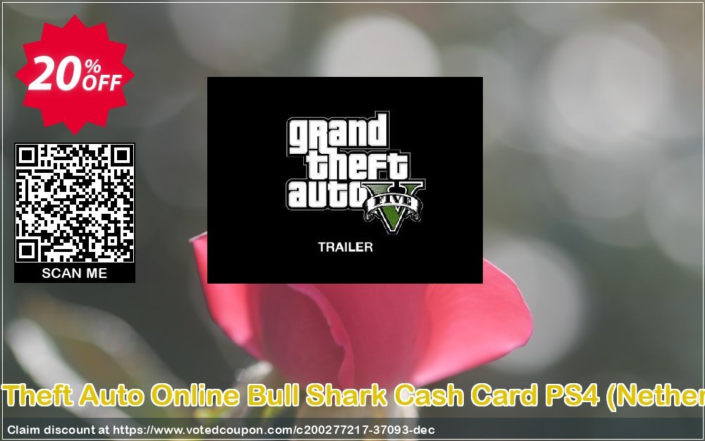 Grand Theft Auto Online Bull Shark Cash Card PS4, Netherlands  Coupon Code Jun 2024, 20% OFF - VotedCoupon