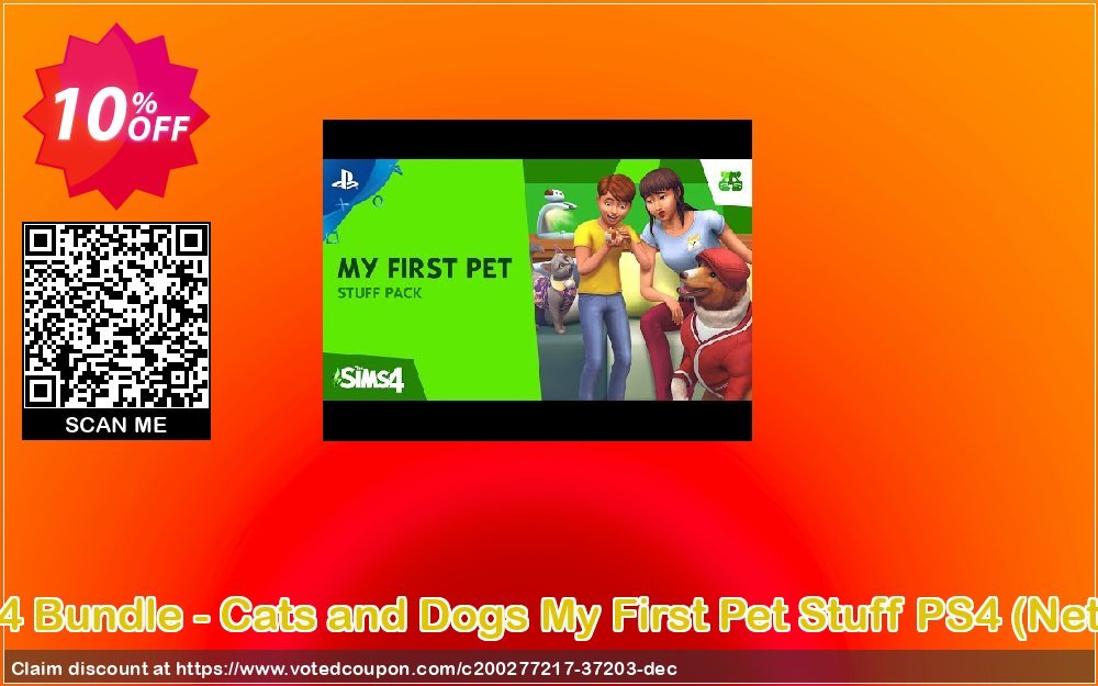 The Sims 4 Bundle - Cats and Dogs My First Pet Stuff PS4, Netherlands  Coupon Code Jun 2024, 10% OFF - VotedCoupon