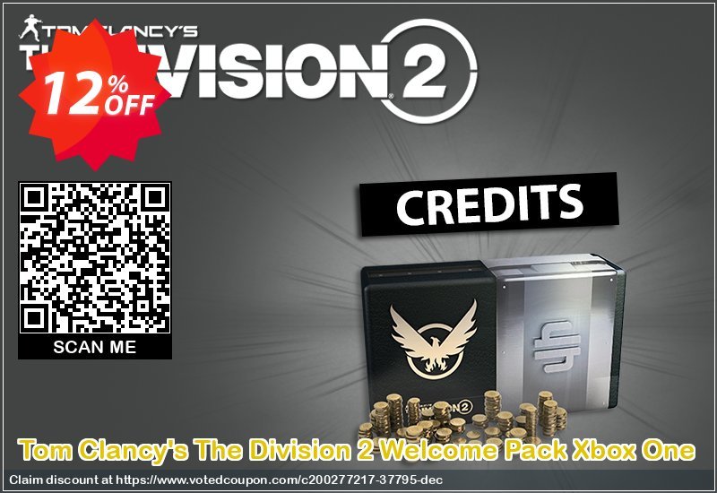 Tom Clancy's The Division 2 Welcome Pack Xbox One Coupon Code Jun 2024, 12% OFF - VotedCoupon