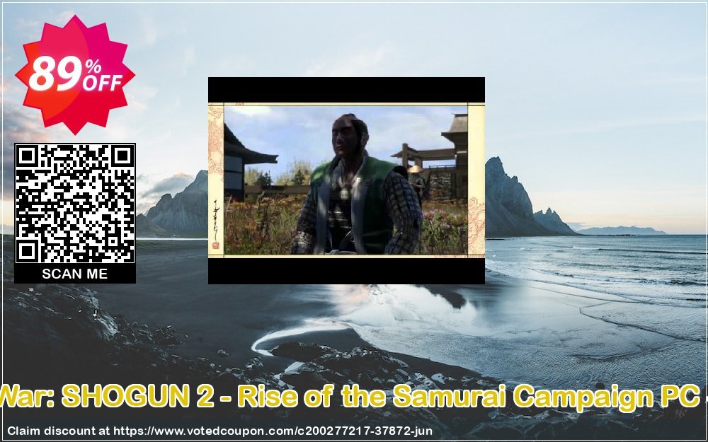 Total War: SHOGUN 2 - Rise of the Samurai Campaign PC -  DLC Coupon Code Jun 2024, 89% OFF - VotedCoupon