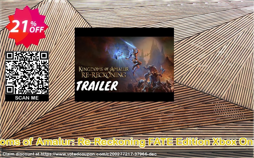 Kingdoms of Amalur: Re-Reckoning FATE Edition Xbox One, EU  Coupon Code Nov 2024, 21% OFF - VotedCoupon