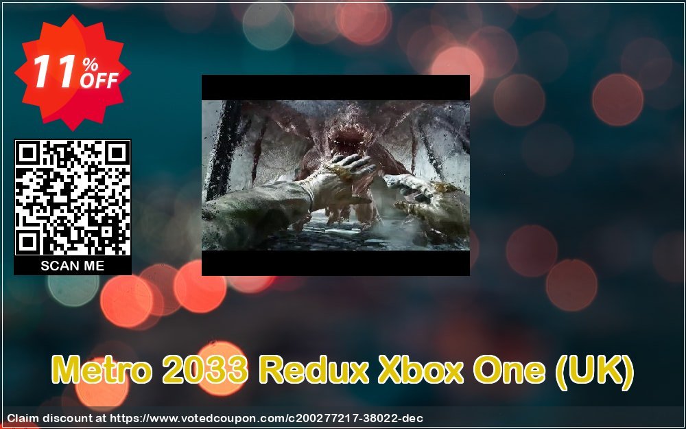 Metro 2033 Redux Xbox One, UK  Coupon Code Mar 2025, 11% OFF - VotedCoupon