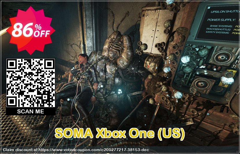 SOMA Xbox One, US  Coupon, discount SOMA Xbox One (US) Deal 2024 CDkeys. Promotion: SOMA Xbox One (US) Exclusive Sale offer 