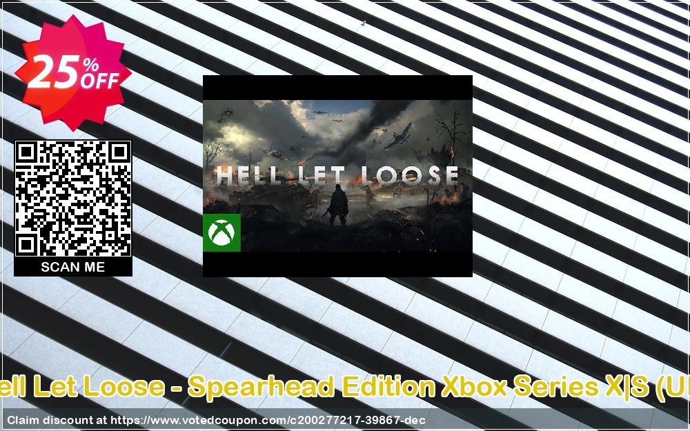 Hell Let Loose - Spearhead Edition Xbox Series X|S, UK  Coupon, discount Hell Let Loose - Spearhead Edition Xbox Series X|S (UK) Deal 2024 CDkeys. Promotion: Hell Let Loose - Spearhead Edition Xbox Series X|S (UK) Exclusive Sale offer 