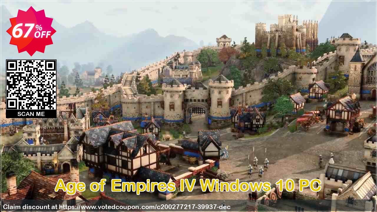 Age of Empires IV WINDOWS 10 PC Coupon, discount Age of Empires IV Windows 10 PC Deal 2025 CDkeys. Promotion: Age of Empires IV Windows 10 PC Exclusive Sale offer 