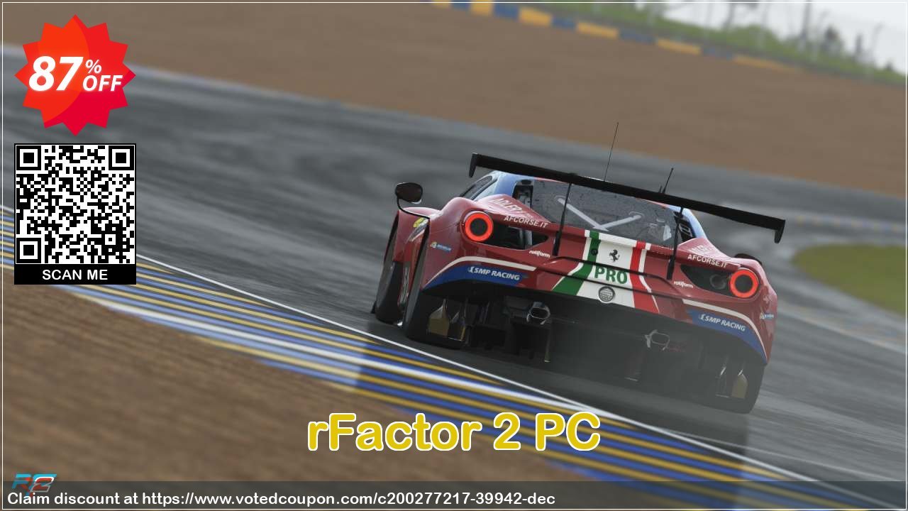 rFactor 2 PC Coupon, discount rFactor 2 PC Deal 2024 CDkeys. Promotion: rFactor 2 PC Exclusive Sale offer 