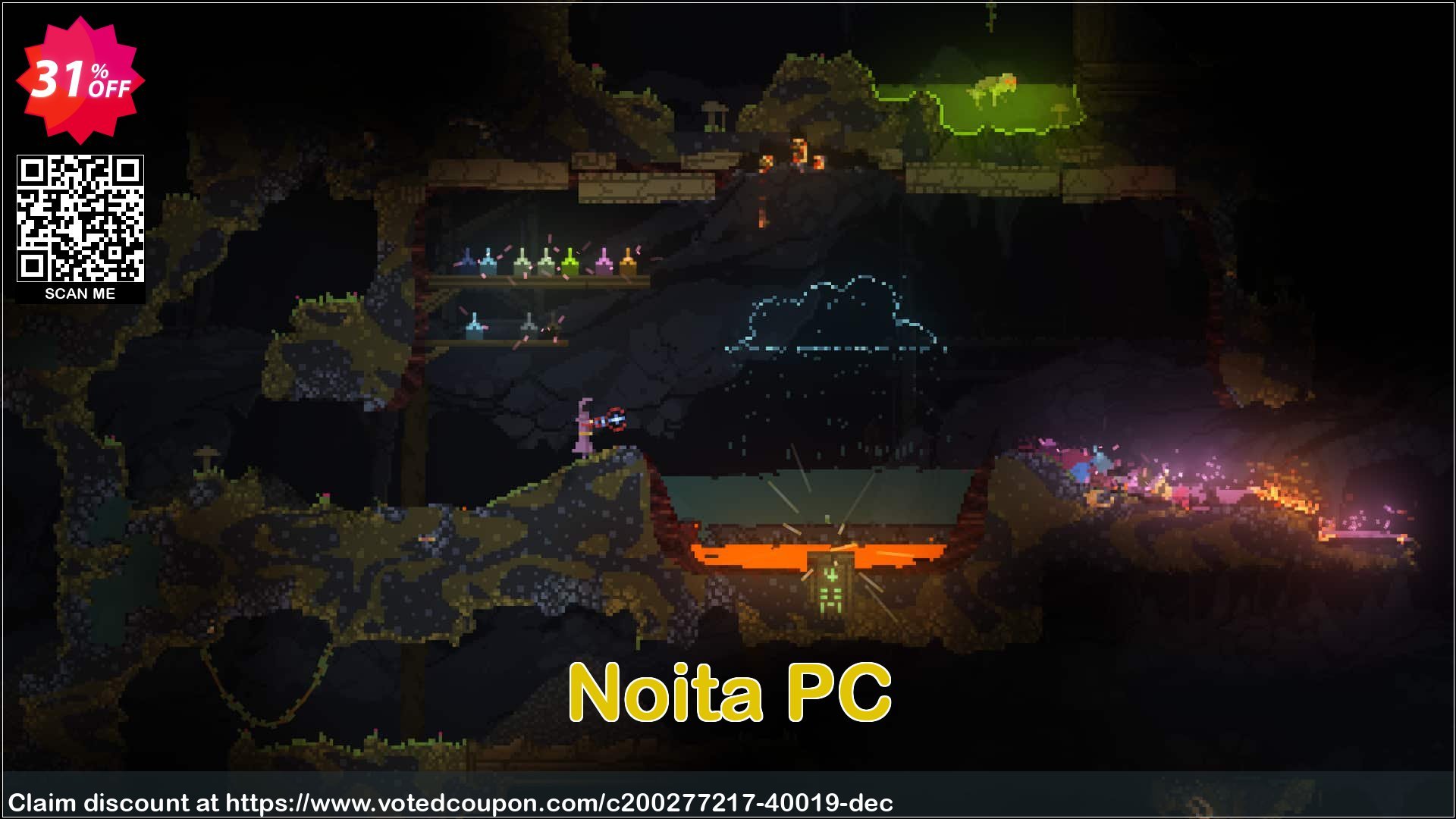 Noita PC Coupon, discount Noita PC Deal 2024 CDkeys. Promotion: Noita PC Exclusive Sale offer 